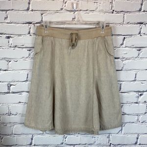 J. Jill 100% Linen Skirt Sz. M